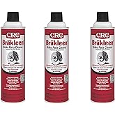 CRC 05089 BRAKLEEN Brake Parts Cleaner - Non-Flammable -19 Wt Oz, 3 Pack