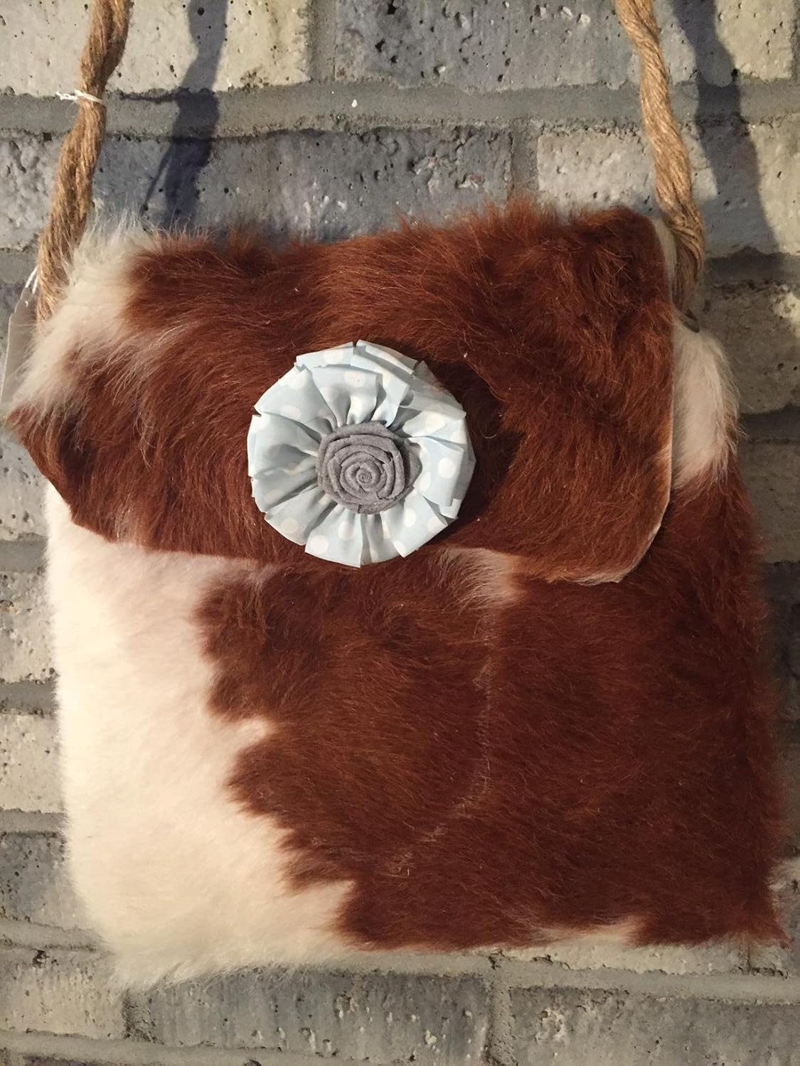 Cowhide Handbag Handmade