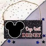 Pixie's Gifts Days Until Disney Chalkboard, Family Vacation Countdown view 5