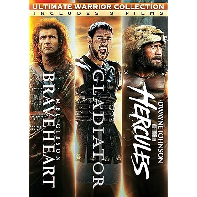 Action Hero Triple Feature: Braveheart, Gladiator, Jamaica Ubuy