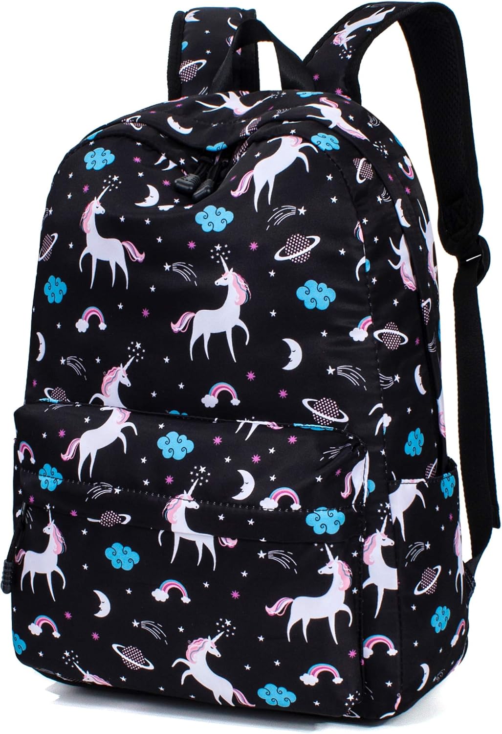 Leaper Unicorn Laptop Backpack School Bag Travel Bag Bookbag Black 2