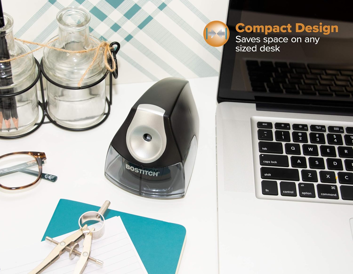 Bostitch Personal Electric Pencil Sharpener, Black (EPS4-BLACK) : Office Products