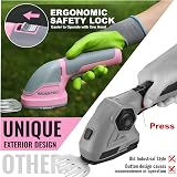 WORKPRO 2 in 1 Cordless Hedge Trimmer and Grass Shear 3.6V 2000mAh view 5