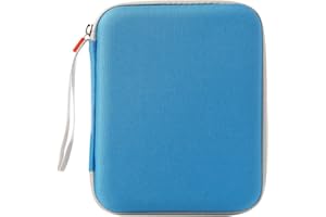 WANNABI Card Case Holder for Yoto Card Binder Album Pouch Storage Organizer Sleeves Portable Soft Zipper Folder for Yoto Player Audiobook Card Amiibo Card 80 Pockets