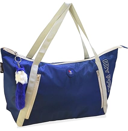 My pac Vivaa Polyster Blue Tote C11571-5