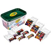Crayola Crayon Tub (240ct), Bulk Crayons for Kids, Spring Craft Supplies, Classroom Coloring Gifts for Kids &amp; Toddlers, Ages 3+ [Amazon Exclusive]