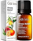 Gya Labs Stress Relief Essential Oils for Diffuser