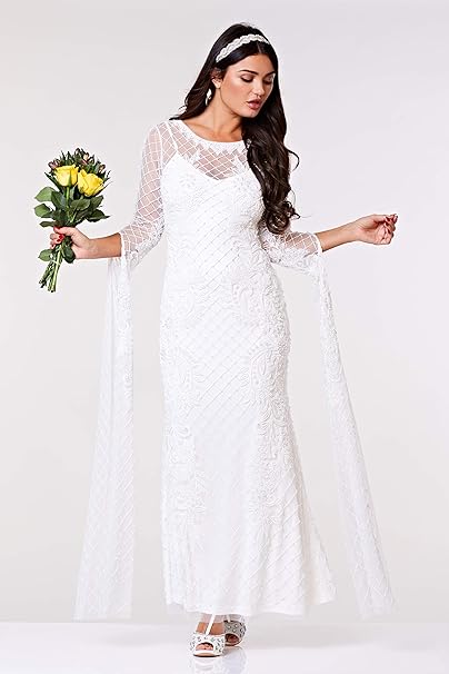 amazon white maxi dresses