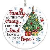 Funny Christmas Christmas Ornaments 2025 - Family Ornaments for Christmas Tree - Family Christmas Ornaments 2025 - Christmas Decoration