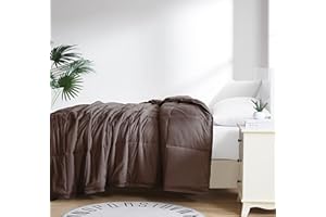 SOUTHSHORE FINE LIVING, INC. Southshore Fine Linens - Vilano Springs - - Down Alternate Weight Comforter - Chocolate Brown - King/California King