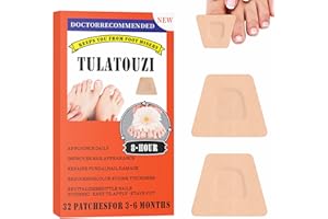 JOHNSON'S FOOT Toenail Fungus Treatment Extra Strength,Toe Nail Fungus Treatments 32 Pcs,Nighttime Renewal Fungus Nail Treatment Patch,One Patch Every Night for Effective Symptom Relief,Visible Results At A Glance