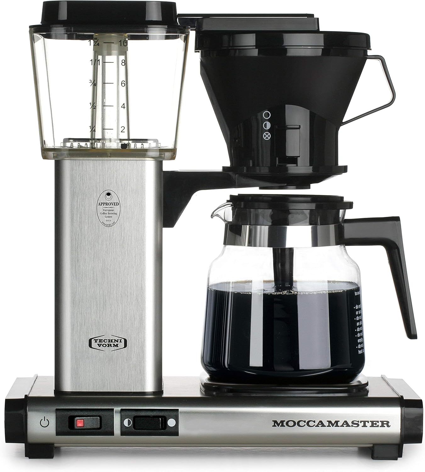 Technivorm Moccamaster 59691 KB Coffee Brewer, 40 oz, Brushed silver (Renewed)