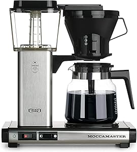 Technivorm Moccamaster 59691 KB Coffee Brewer, 40 oz, Brushed silver (Renewed)