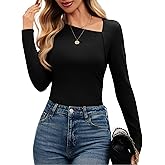 kakola Asymmetrical Tops for Women Fitted Long Sleeve Shirts Ruched Sexy Going Out Date Night Shirts 2026 Fall