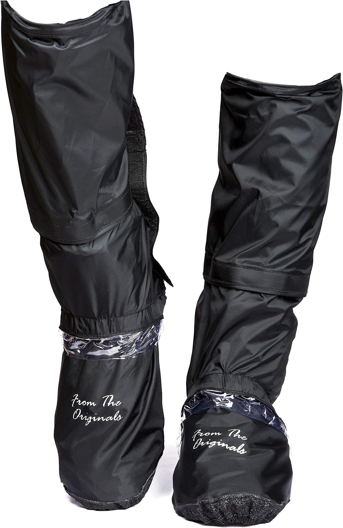 SHOERELLA Unisex Waterproof Rain/Snow Shoe Cover - Himalayan Edition Black