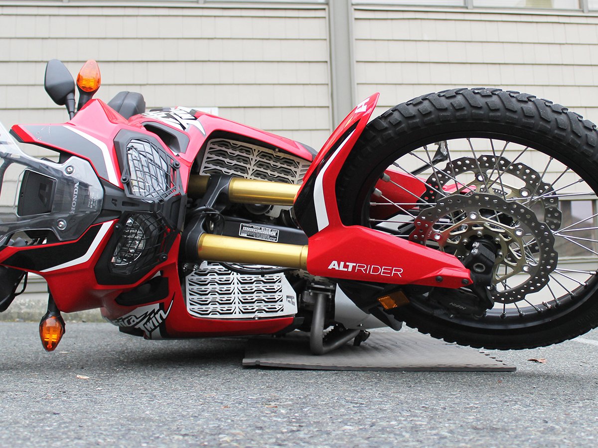 Engine Guards Red AltRider AT1651010 Lower Crash Bars for the Honda
