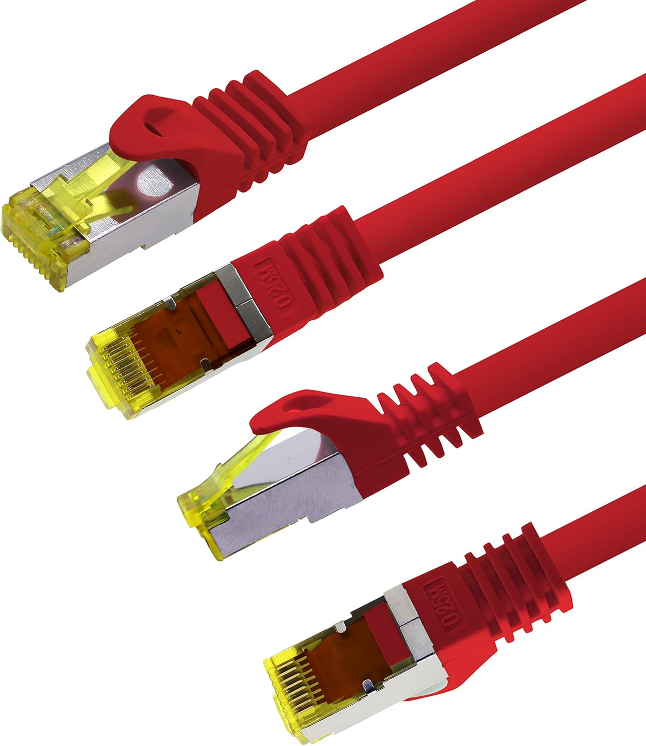 Cat.7 Patch Cable Set, S/FTP (PiMF) Ethernet LAN Network Cables, 10 Gigabits/10000 Mbps, High Speed - Image 4