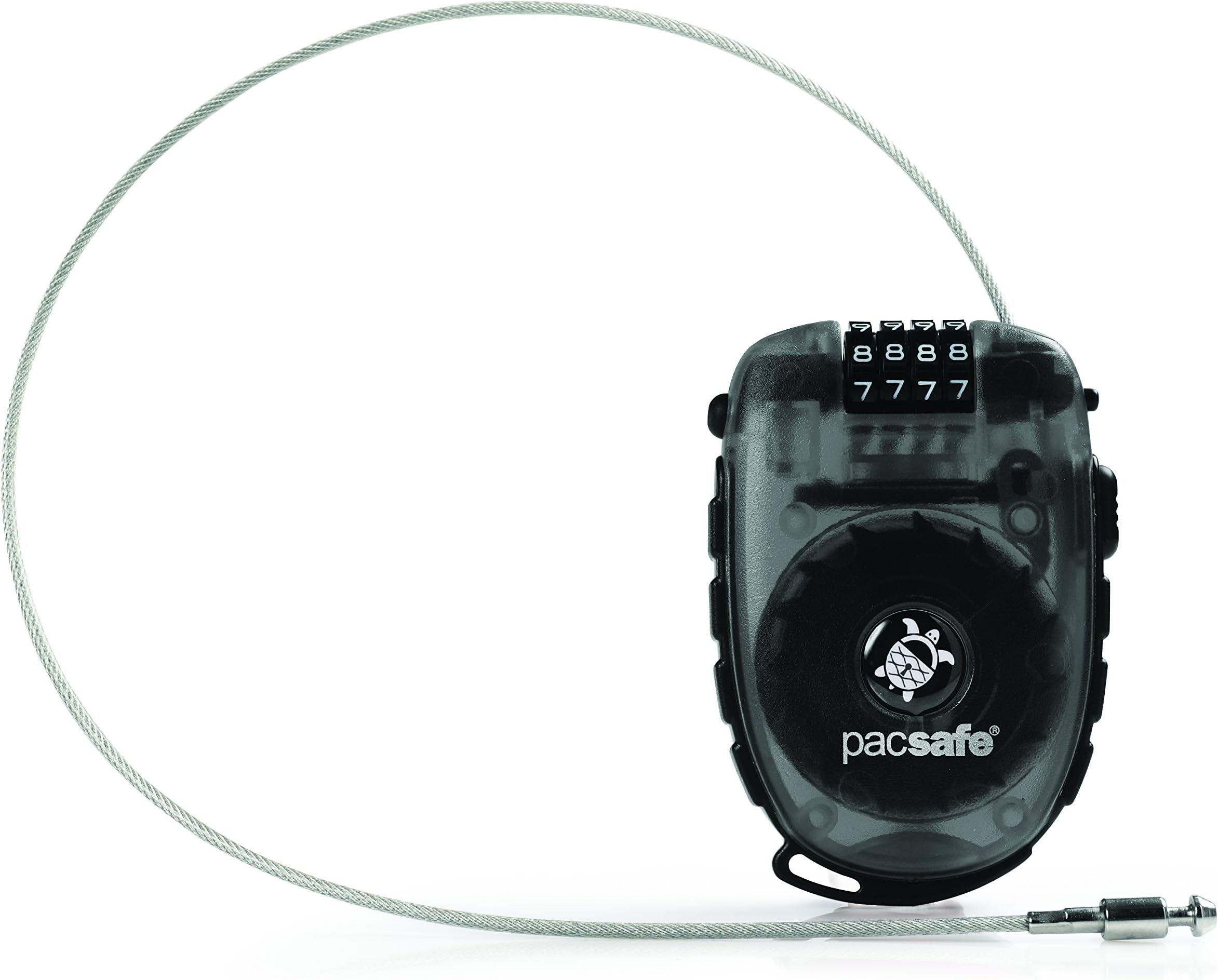 Pacsafe Unisex Retractasafe 250 Retractable Cable Lock