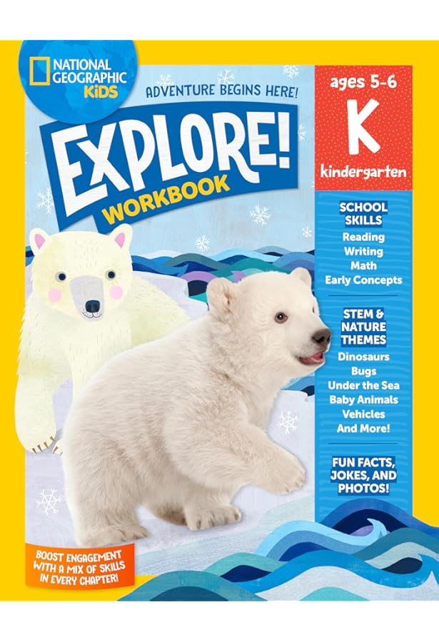 National Geographic Kids Explore! Workbook Pre-K: National