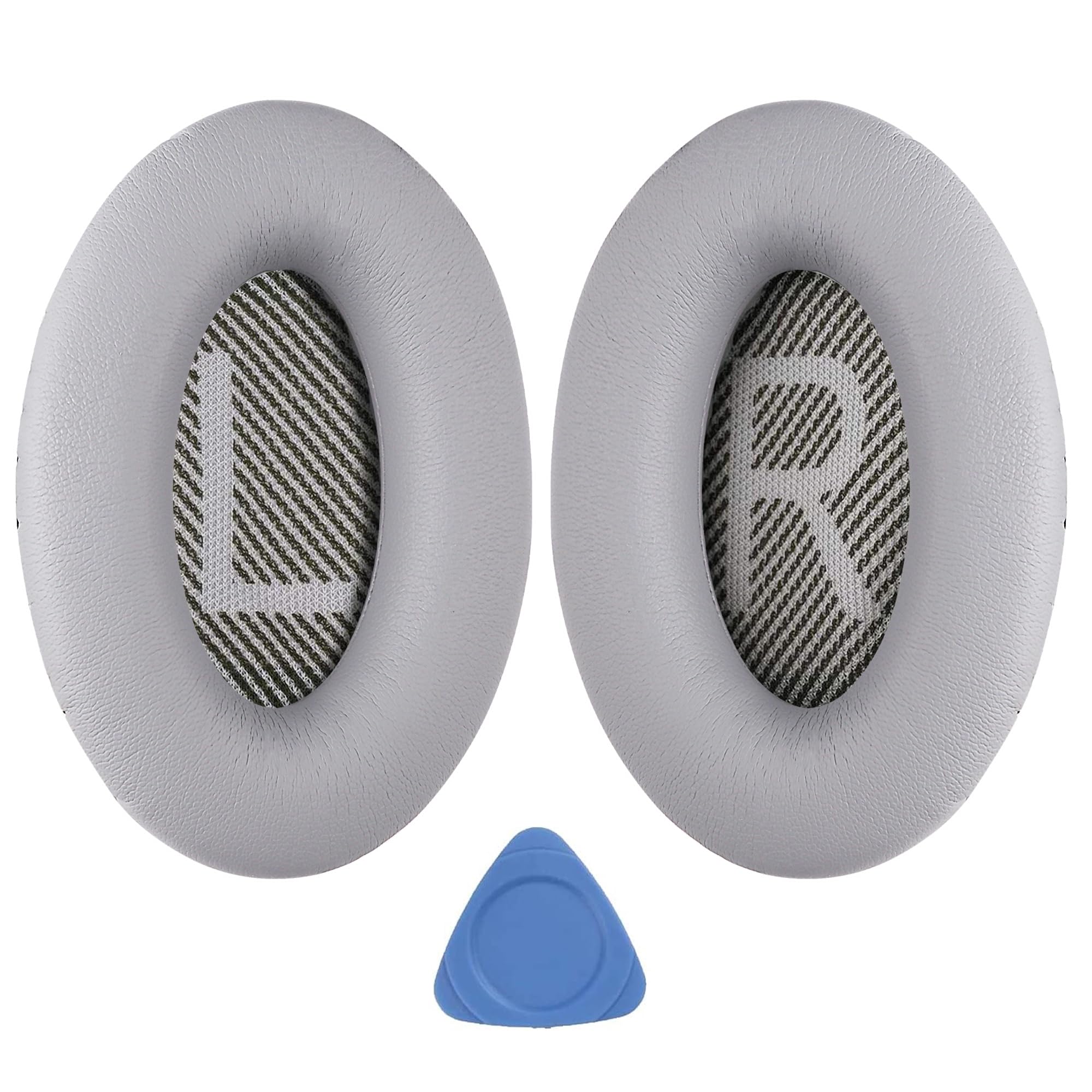 YOCOWOCO Replacement EarPads for Bose QuietComfort 35 (QC35) & Quiet Comfort 35 II (QC 35 ii) Headphones, Ear Pads Cushions with Noise Isolation Memory Foam, Softer Protein Leather, Added Thickness