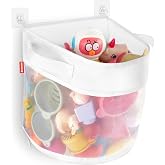 UNEEDE Bath Toy Organizer,4 Gallons Bathtub Toy Storage Organizer | Quick Access Bath Toy Holder For Bathtub,Baby Organizer,Quick Dry Baby For Tub,Mesh Shower Caddy