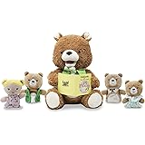 Cuddle Barn Finger Puppet Storytelling Plush (Bradford The Storytelling Bear)