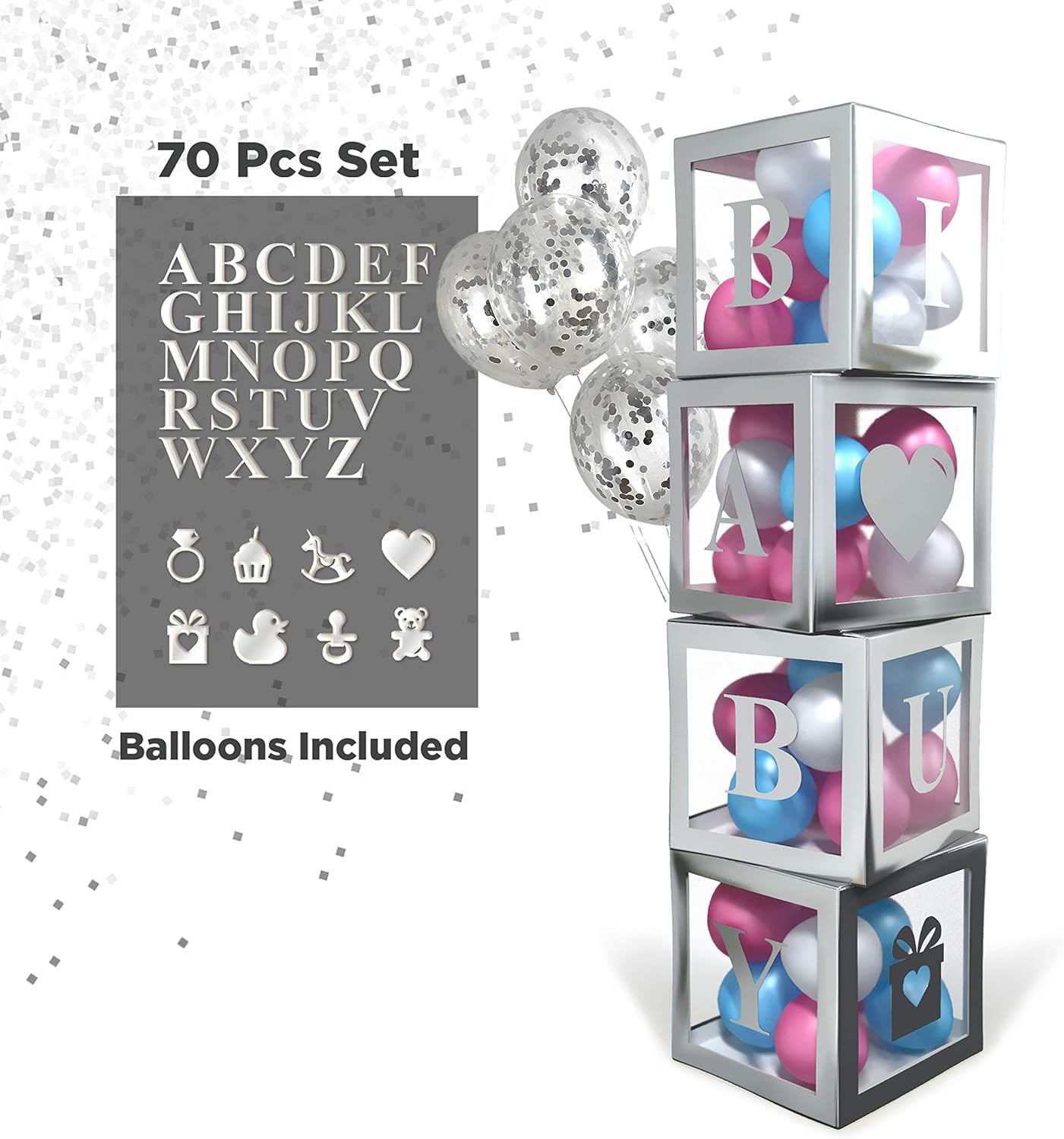 abc baby shower blocks