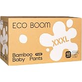 ECO BOOM Training Pants for Toddler Potty, Hypoallergenic for Sensitive Skin, Size 7 Suitable for 37+lb (L - 48 Count)