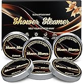 Mens Easter Basket Stuffers: Eucalyptus Shower Steamers Aromatherapy, 6 Packs Eucalyptus Mint Shower Bombs with Natural Essential, Stress Relief Self Care Birthday Gifts for Teens Boyfriend Husband