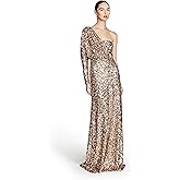 Halston Womens Ramona Sequins Gown