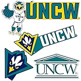 Desert Cactus University of North Carolina Wilmington Sticker Seahawks UNCW Vinyl Decals Laptop Water Bottle Car Scrapbook T2 (Type 2-3)