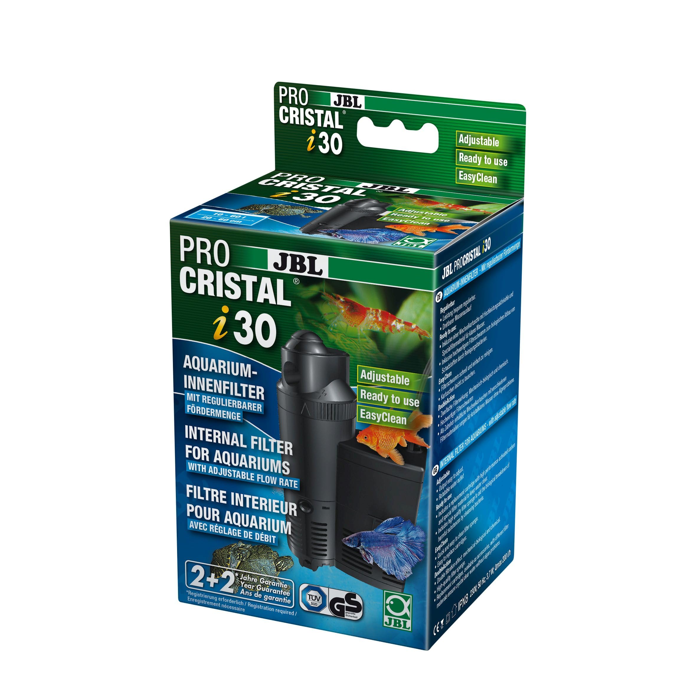 JBL ProCristal i 30 6099000 Internal Filter for Aquariums 10-40 L 200 L/H 3.7 W