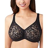 Wacoal Women's Halo Lace Unlined Full Coverage Underwire Bra, 65547