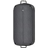 Limoomil Heavy Duty Waterproof Garment Bag for Travel, Tear Resistance Suit Bag for Men Travel for Suits, Tuxedos, Coats, Uniform. 42 inch