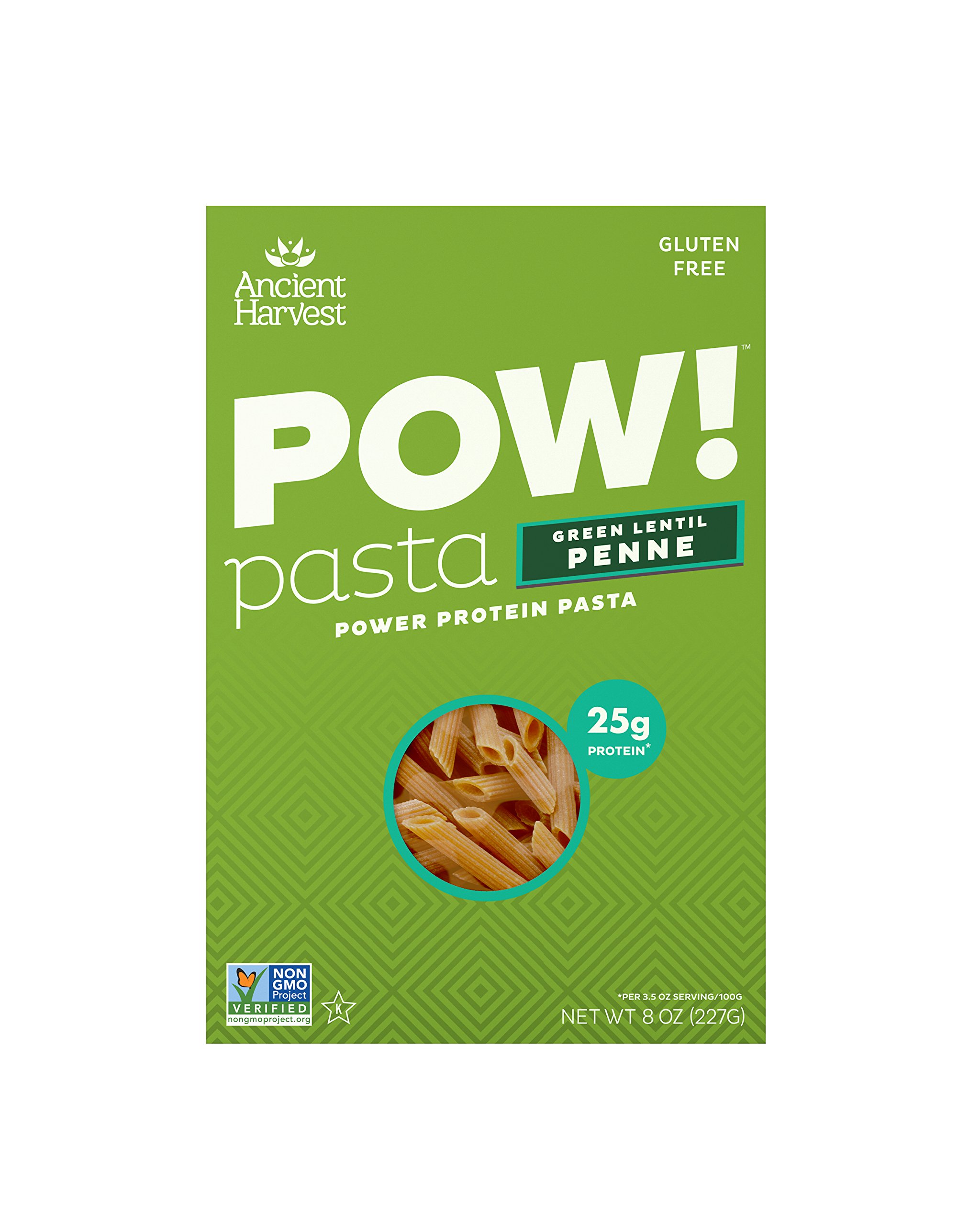 pow pasta lentil green Protein Gluten POW! : Free Harvest Ancient Amazon.com
