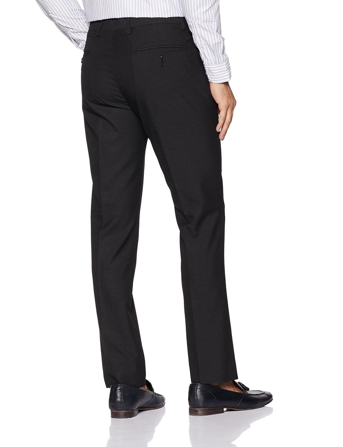 arrow men's pleat-front formal trousers