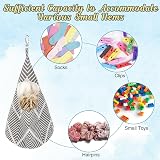 Vaktop Peg Bag for Washing Line with Hanger 37x21cm Clothespin Holder Linen view 4