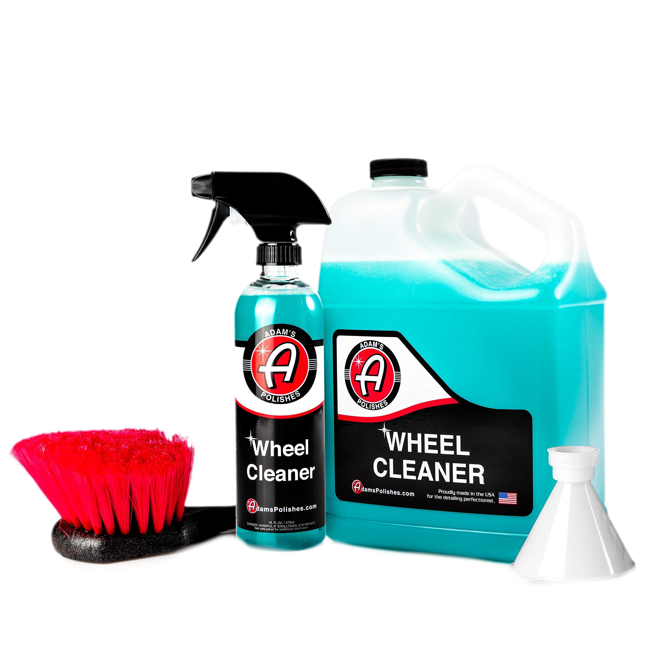 Buy Adam's Wheel Cleaner Kit Wheel & Auto Detailing Brush & Cleaning