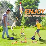 TODARRUN Space Rocket Launcher Toys for Kids Age 3+ Outdoor Game view 7