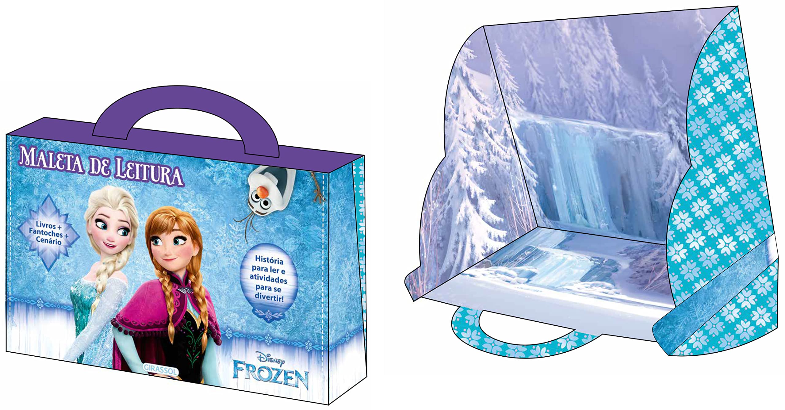 Coleção Disney Frozen - Caixa Maleta de Leitura: 9788539418077: Amazon.com:  Books