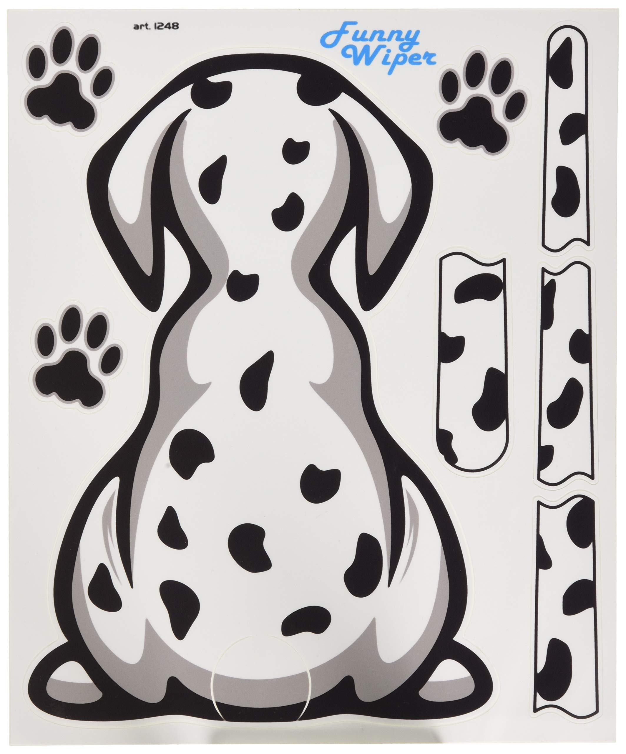 Funny Wipers Rear Window for Car Stickers, Dog