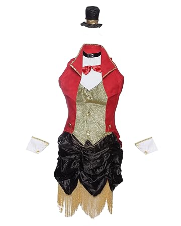 Emmas Wardrobe Ringmaster Circus Fancy Dress Costume By Includes