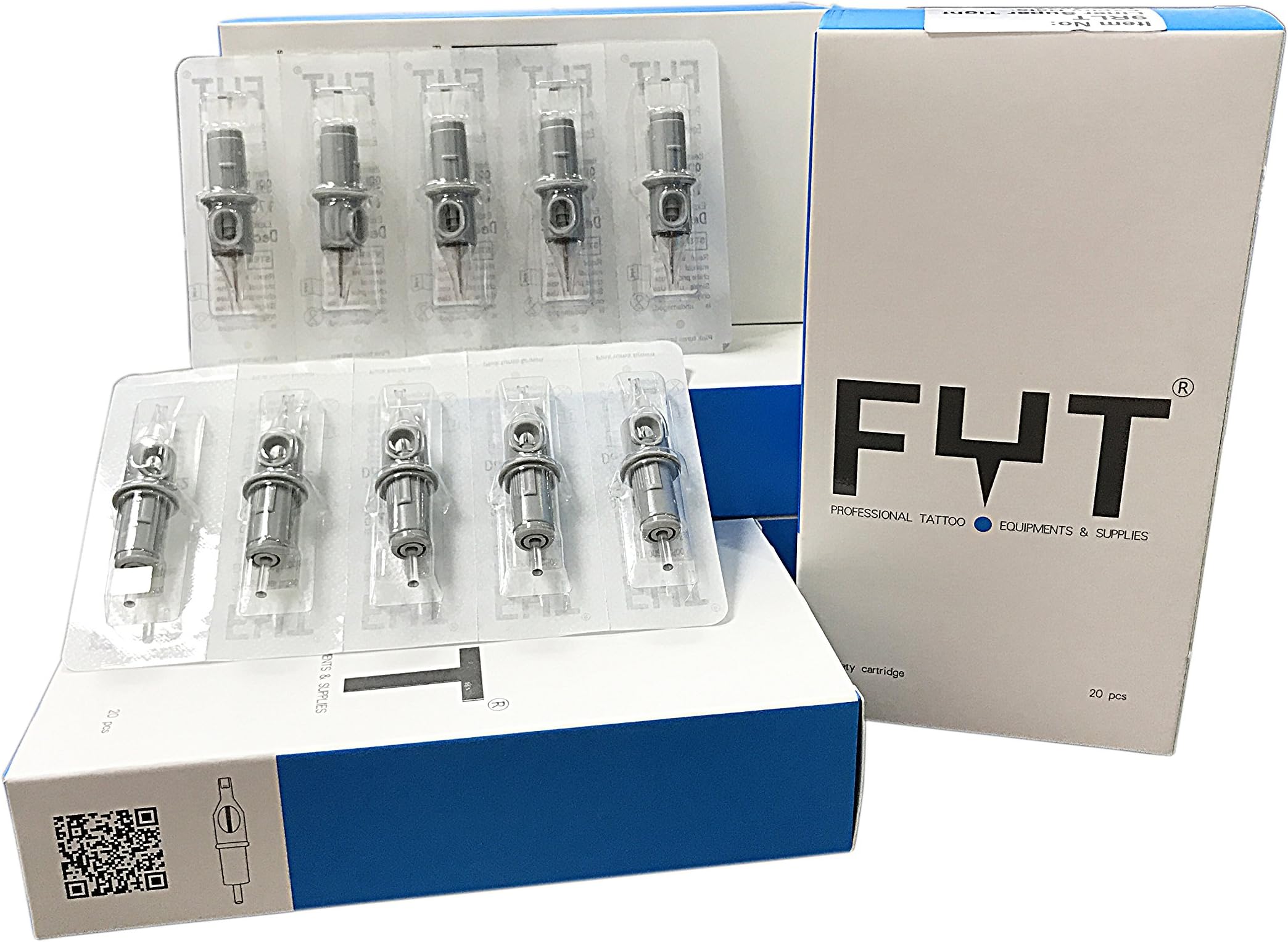 FYT Professional Disposable Tattoo Needle Cartridges Box of 20 Pc (5F)