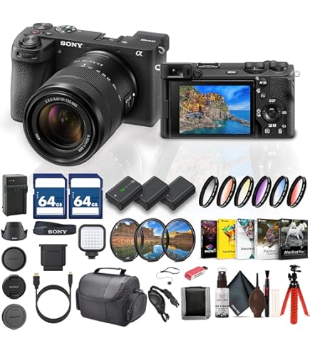 Amazon.com : Sony Alpha a6700 Mirrorless Camera Kit with 18–135mm
