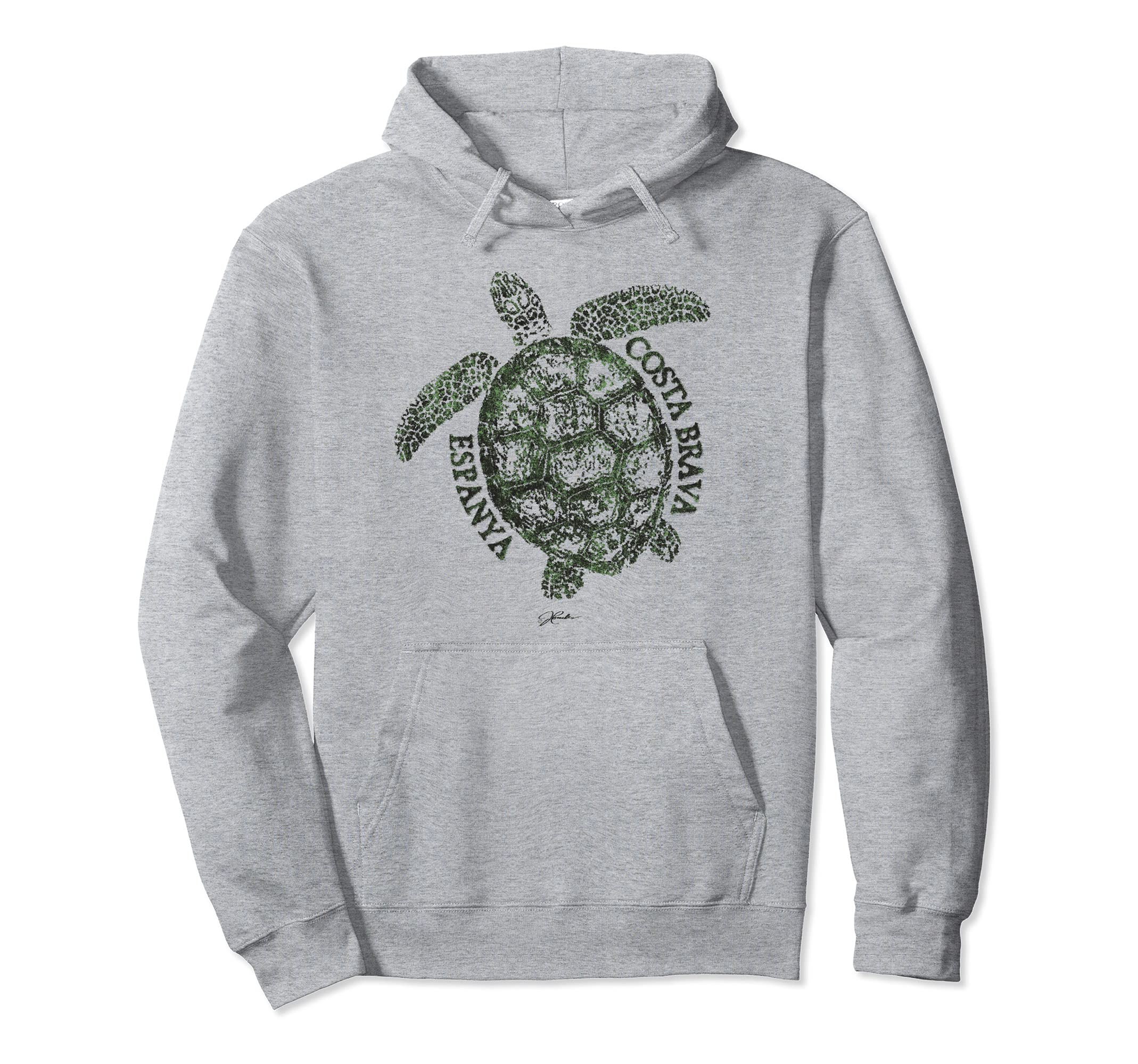 JCombs: Costa Brava, Catalonia, Spain, Sea Turtle Pullover Hoodie