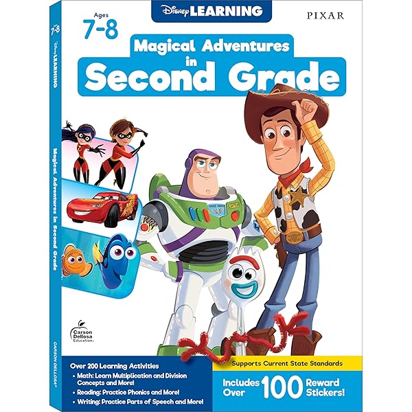 語学・辞書・学習参考書 Disney magical storys Disney Learning Magical Adventures in 3rd Grade Workbooks