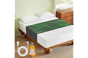 HOYSRY Grounding Sheets for All Mattress Sizes, 90% Viscose Derived from Bamboo 10% Silver Fiber Grounding Mat for Bed Grounded Sheets Earth Mat Pad for Queen Cal King Twin XL Full 104"x24" (Black)