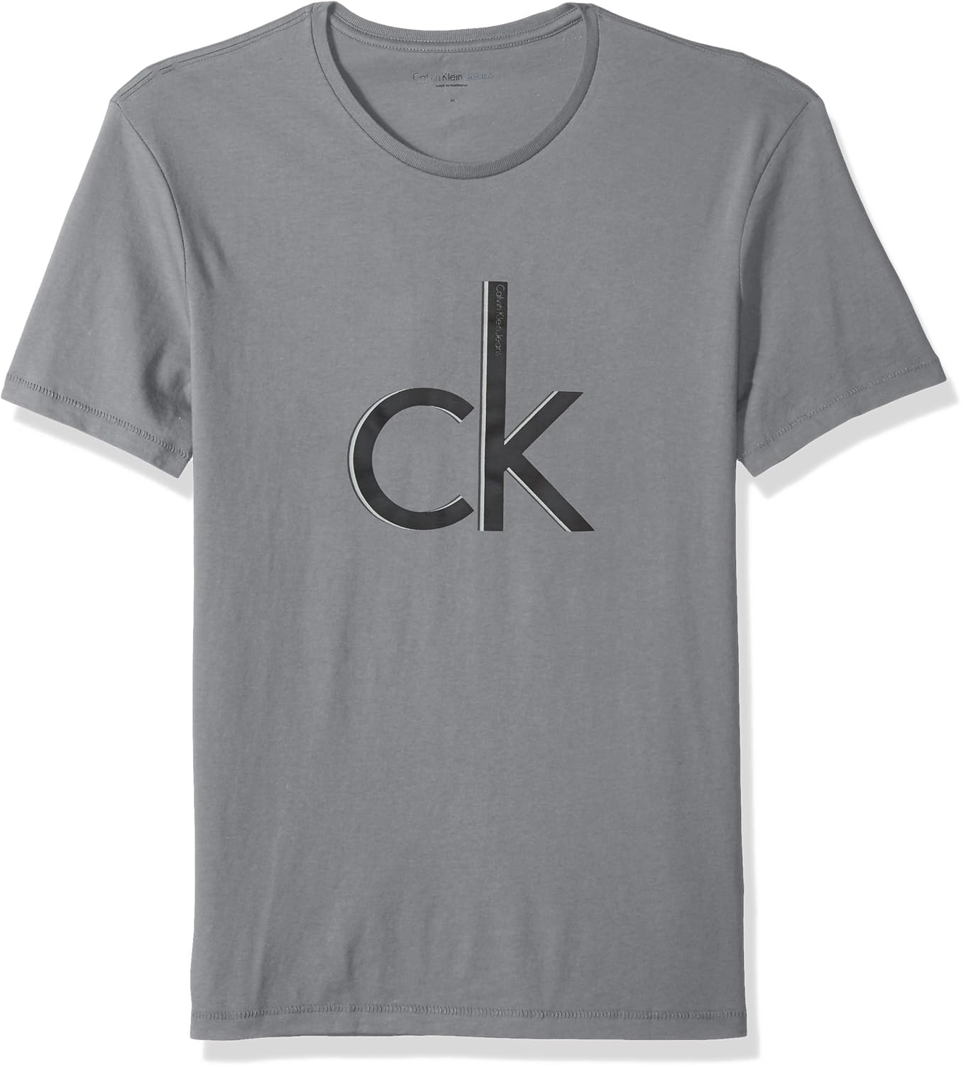 Calvin Klein Jeans Short Sleeve Shadow Ck Logo Crew Neck T-Shirt