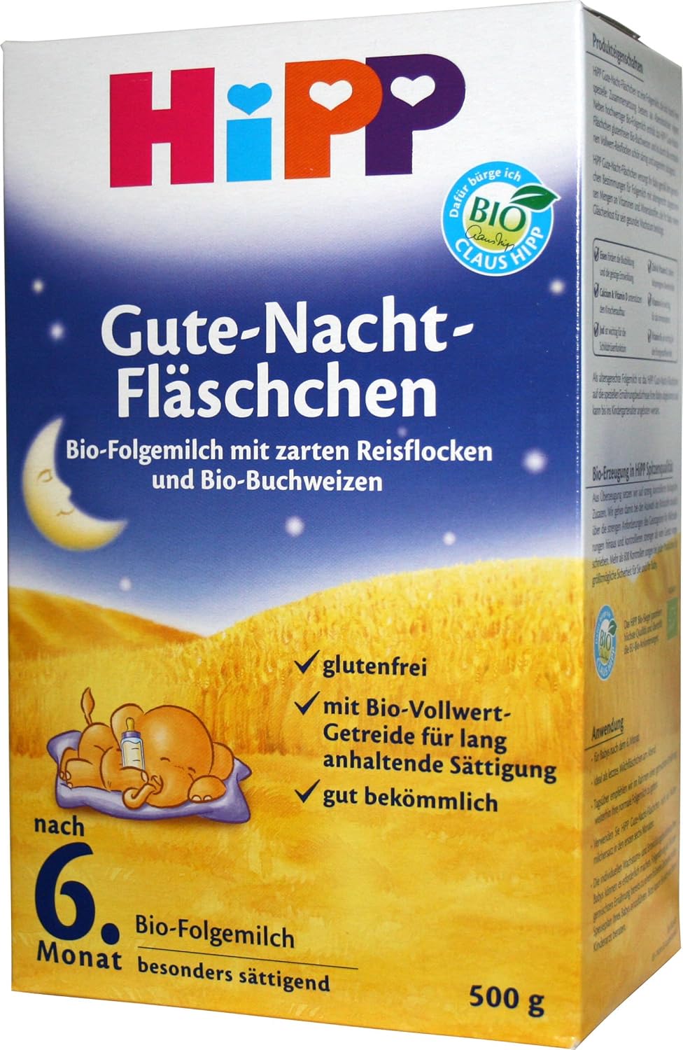 Hipp Gute Nacht Zum Trinken Erfahrungen Hipp Bio Gute Nacht Fläschchen , 500 g: Amazon.de: Lebensmittel & Getränke