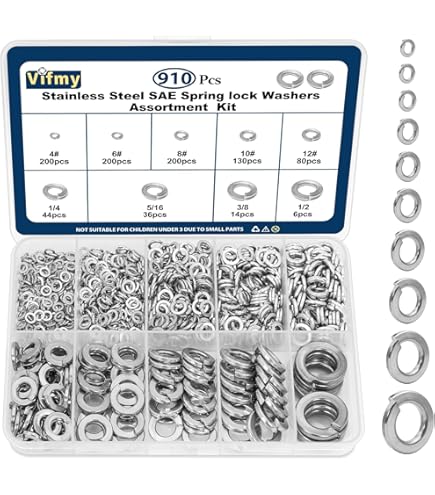 Sourcing Map Arandela Plana De Acero Inoxidable 316 De 2,5 Cm X 50,7 Mm De Diámetro Exterior Para Tornillo De 5 Piezas